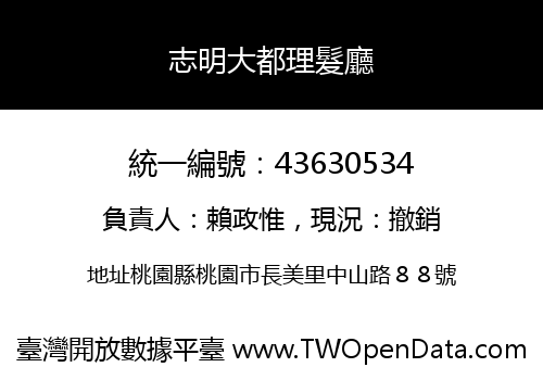 志明大都理髮廳