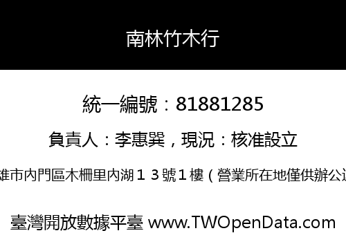 南林竹木行