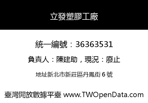 立發塑膠工廠