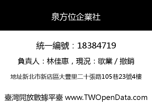 泉方位企業社