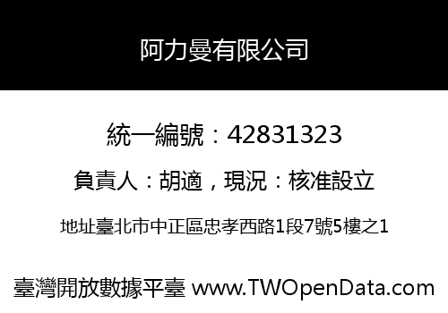 阿力曼有限公司