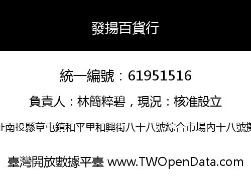 發揚百貨行