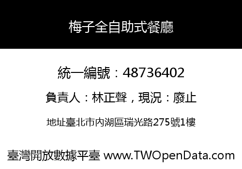 梅子全自助式餐廳