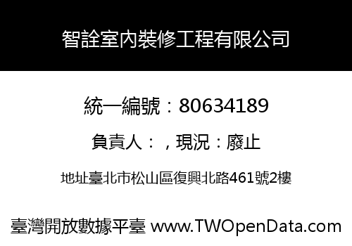 智詮室內裝修工程有限公司