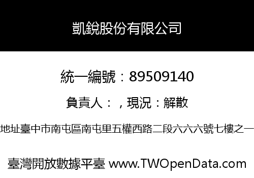 凱銳股份有限公司