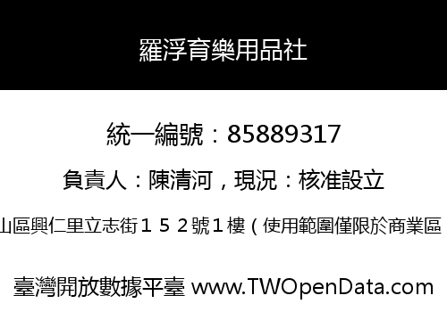 羅浮育樂用品社
