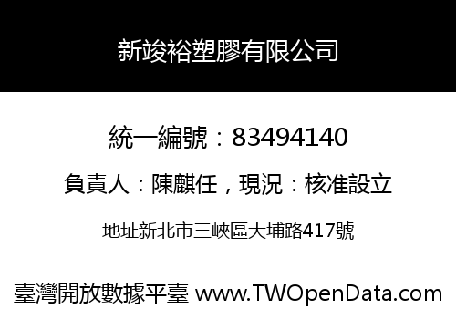 新竣裕塑膠有限公司