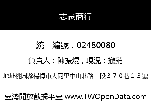 志豪商行