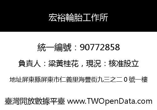 宏裕輪胎工作所