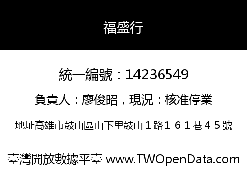 福盛行