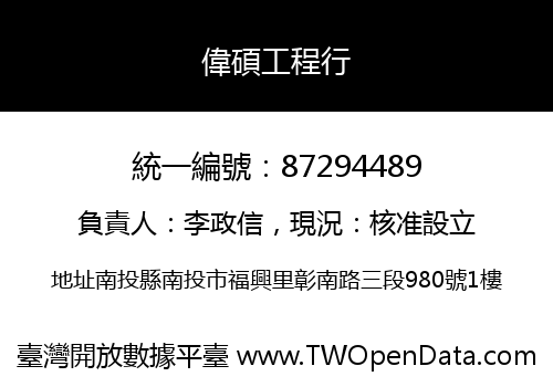 偉碩工程行