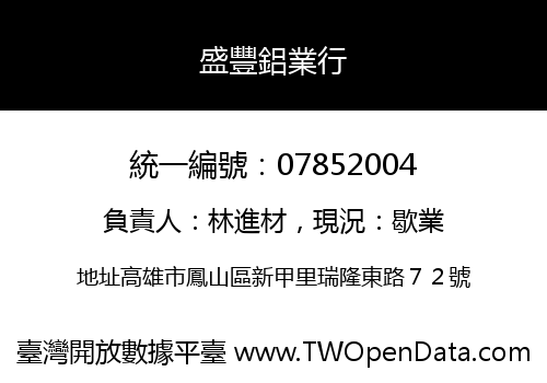 盛豐鋁業行