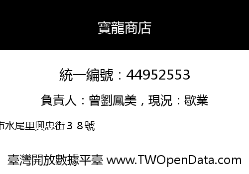 寶龍商店