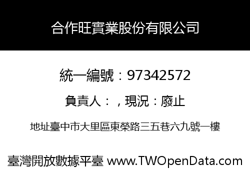 合作旺實業股份有限公司