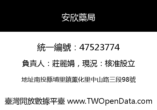 安欣藥局