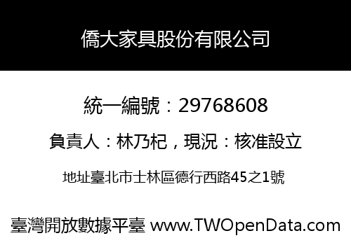 僑大家具股份有限公司