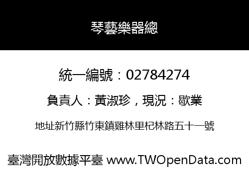 琴藝樂器總