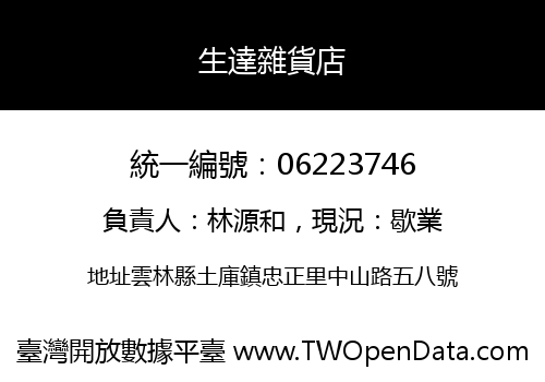 生達雜貨店