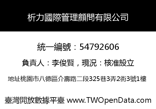 析力國際管理顧問有限公司