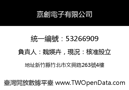 嘉創電子有限公司