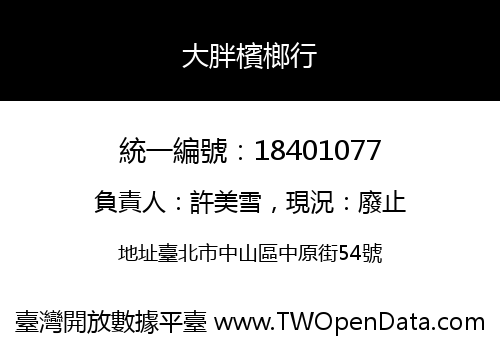 大胖檳榔行