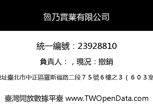魯乃實業有限公司