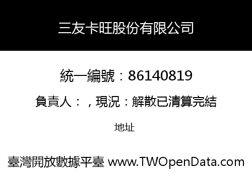 三友卡旺股份有限公司
