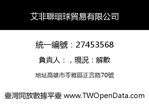 艾非聯環球貿易有限公司