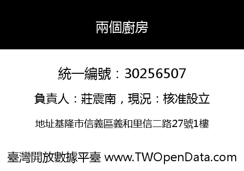 兩個廚房