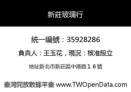 新莊玻璃行