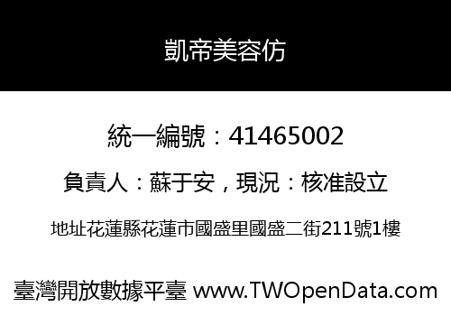 凱帝美容仿