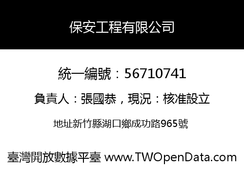 保安工程有限公司