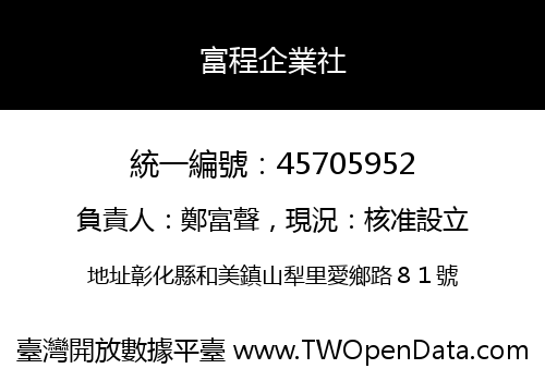 富程企業社