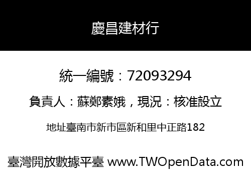 慶昌建材行