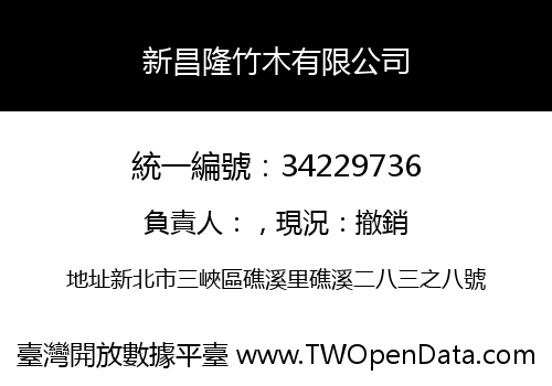 新昌隆竹木有限公司