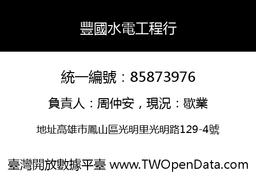 豐國水電工程行