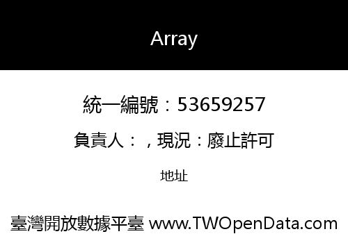Array