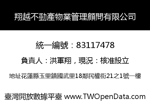 翔越不動產物業管理顧問有限公司