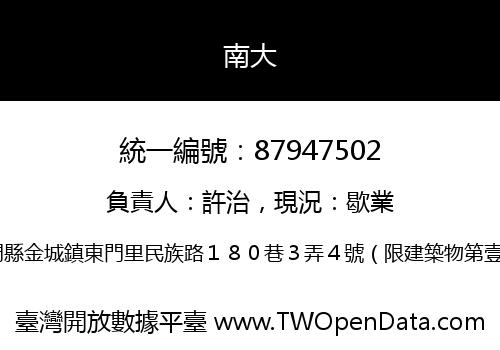 南大