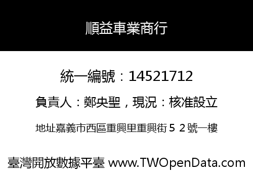 順益車業商行