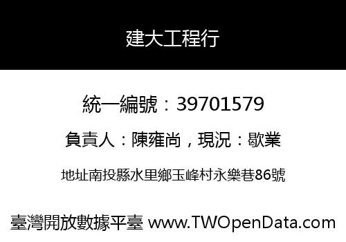 建大工程行