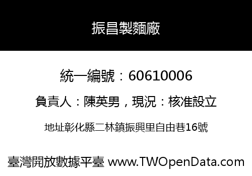 振昌製麵廠