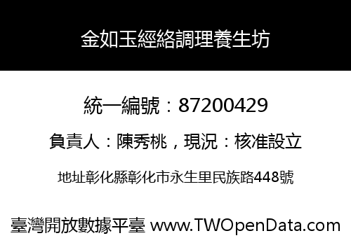 金如玉經絡調理養生坊
