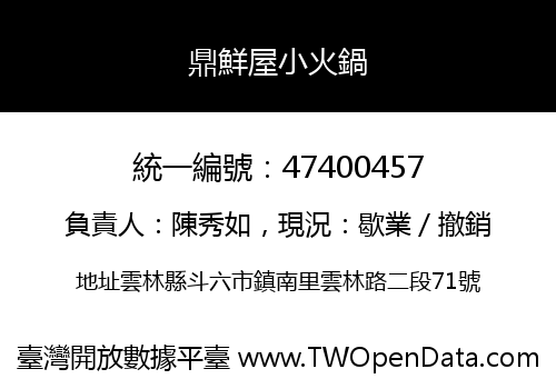 鼎鮮屋小火鍋