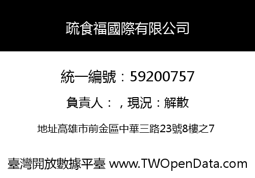 疏食福國際有限公司