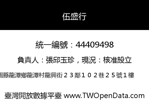 伍盛行