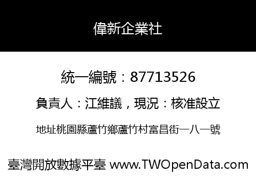 偉新企業社