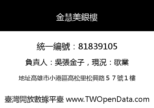 金慧美銀樓