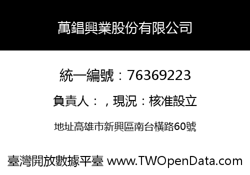 萬錩興業股份有限公司