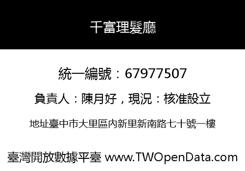 千富理髮廳